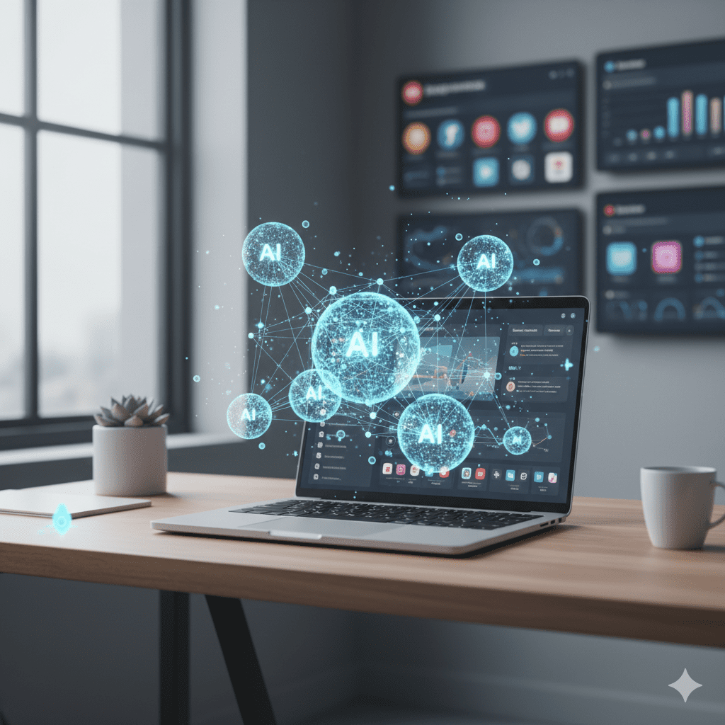 langchain multi-agent systems, agentic ai platforms, agent frameworks in a modern workspace.